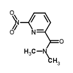 CAS 登录号：60780-43-0， N,N-二甲基-6-硝基-2-吡啶甲酰胺