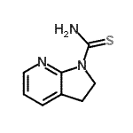 CAS#: 60782-38-9， 2,3-Dihydro-1H-Pyrrolo[2,3-b]Pyridine-1-Carbothioamide