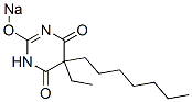 CAS#: 60784-70-5， Sodium 5-ethyl-5-heptylbarbiturate