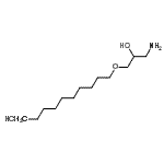CAS#: 60812-23-9， 1-Amino-3-(Decyloxy)-2-Propanol Hydrochloride (1:1)