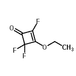 CAS#: 60838-94-0， 3-Ethoxy-2,4,4-Trifluoro-2-Cyclobuten-1-One