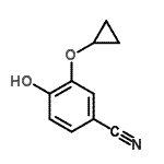 CAS#: 608514-93-8， 3-(Cyclopropyloxy)-4-hydroxybenzonitrile