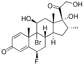 CAS#: 60864-54-2， 9-Bromo-6beta-Fluoro-11beta,17,21-Trihydroxy-16alpha-Methylpregna-1,4-Diene-3,20-Dione