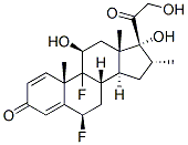CAS#: 60895-22-9， 6beta,9-Difluoro-11beta,17,21-Trihydroxy-16alpha-Methylpregna-1,4-Diene-3,20-Dione