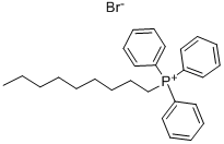 structure of CAS# 60902-45-6, (1-Nonyl)Triphenylphosphonium Bromide;Nonyl-Triphenyl-Phosphonium Bromide;Nonyl-Triphenylphosphonium Bromide;Nonyl-Triphenyl-Phosphanium Bromide