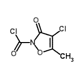 CAS#: 60908-30-7， 4-Chloro-5-Methyl-3-Oxo-1,2-Oxazole-2(3H)-Carbonyl Chloride