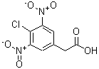 CAS#: 6093-34-1， (4-Chloro-3,5-Dinitrophenyl)Acetic Acid