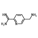 CAS#: 609345-79-1， 5-(Aminomethyl)-2-pyridinecarboximidamide