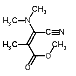 CAS#: 609347-56-0， Methyl (2E)-3-cyano-3-(dimethylamino)-2-methylacrylate