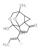 CAS#: 60958-71-6， (1aR,7aS)-5-[(Z)-1-Chloro-1-Propenyl]-1aalpha,2,3a,4-Tetrahydro-3abeta,4-Dihydroxy-2-Methyl-4alpha,2alpha-(Epoxymethano)-1H,7H-Cyclopropa[c]Benzofuran-7-One