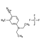 CAS#: 6098-53-9， 4-(Diethylamino)-2-Methylbenzenediazonium Tetrafluoroborate