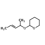 CAS#: 609854-24-2， 2-[(3E)-3-Penten-2-yloxy]tetrahydro-2H-pyran