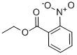 structure of CAS# 610-34-4, Ethyl 2-Nitrobenzoate;2-Nitrobenzoic Acid Ethyl Ester;Benzoic Acid, 2-Nitro-, Ethyl Ester;Benzoic Acid, O-Nitro-, Ethyl Ester