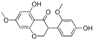 CAS#: 61020-70-0， 2,3-Dihydro-5-Hydroxy-3-(4-Hydroxy-2-Methoxyphenyl)-7-Methoxy-4H-1-Benzopyran-4-One