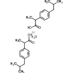 CAS#: 61054-06-6， 2-(4-Isobutylphenyl)Propanoic Acid - Aluminium Hydrate (2:1:1)