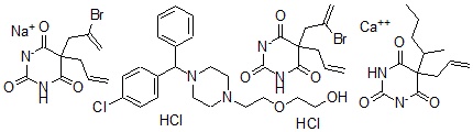 CAS#: 61112-40-1， Vesparax