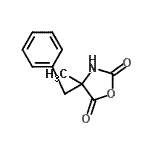 CAS#: 61137-36-8， 4-Benzyl-4-Methyl-1,3-Oxazolidine-2,5-Dione
