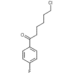 structure of CAS# 61191-90-0, 6-Chloro-1-(4-Fluorophenyl)-1-Hexanone;6-Chloro-1-(4-fluorophenyl)-1-oxohexane
