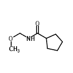 CAS#: 612062-77-8， N-(Methoxymethyl)cyclopentanecarboxamide