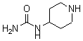 structure of CAS# 61220-33-5, N-4-Piperidinyl-Urea