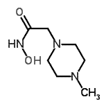 CAS#: 612848-97-2， 2-(4-methylpiperazin-1-yl)ethanehydroxamic acid