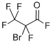 structure of CAS# 6129-62-0, 2-Bromo-2,3,3,3-Tetrafluoropropionyl Fluoride;2-Bromo-2,3,3,3-Tetrafluoropropanoyl Fluoride 97%;2-Bromo-2,3,3,3-Tetrafluoropropanoylfluoride97%;2-BROMO-2,3,3,3-TETRAFLUOROPROPIONYL FLUORIDE