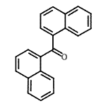 structure of CAS# 613-56-9, Di-1-Naphthylmethanone;1-naphthyl ketone