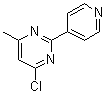 CAS#: 61310-33-6， 4-Chloro-6-Methyl-2-(4-Pyridinyl)Pyrimidine