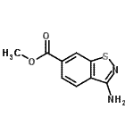 CAS#: 613262-40-1， Methyl 3-amino-1,2-benzothiazole-6-carboxylate
