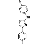 CAS#: 61383-57-1， N-(4-Bromophenyl)-4-(4-Fluorophenyl)-1,3-Thiazol-2-Amine