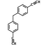 CAS#: 6140-83-6， 1,1'-Methylenebis(4-Ethynylbenzene)
