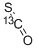 structure of CAS# 6142-96-7, Carbonyl-13C Sulfide