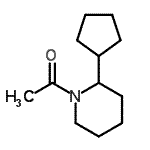 CAS#: 61423-17-4， 1-(2-Cyclopentyl-1-Piperidinyl)Ethanone