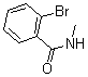 结构式 CAS# 61436-88-2, 2-溴-N-甲基-苯甲酰胺