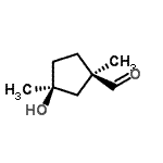 CAS#: 614736-29-7， (1R,3S)-3-Hydroxy-1,3-dimethylcyclopentanecarbaldehyde