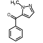 CAS#: 61496-24-0， (1-Methyl-1H-Pyrazol-5-Yl)(Phenyl)Methanone
