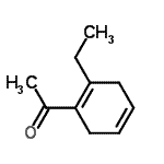 CAS#: 615562-29-3， 1-(2-Ethyl-1,4-cyclohexadien-1-yl)ethanone