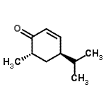 CAS 登录号：615574-82-8， (4R,6S)-4-异丙基-6-甲基-2-环己烯-1-酮