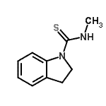 CAS#: 61589-30-8， N-Methyl-1-Indolinecarbothioamide