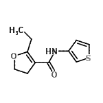 CAS#: 616204-63-8， 2-Ethyl-N-(3-thienyl)-4,5-dihydro-3-furancarboxamide