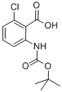 structure of CAS# 616224-61-4, Boc-2-Amino-6-Chlorobenzoic Acid;N-Boc-2-Amino-6-Chlorobenzoic Acid
