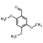 CAS#: 61638-04-8， 2,5-Dimethoxy-4-(Methylsulfanyl)Benzaldehyde