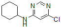 structure of CAS# 61667-11-6, 4-Chloro-6-Cyclohexylaminopyrimidine;4-Chloro-6-(Cyclohexylamino)Pyrimidine;6-Chloro-N-Cyclohexylpyrimidin-4-Amine