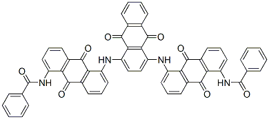 CAS#: 61791-80-8， N,N'-[(9,10-Dihydro-9,10-Dioxoanthracene-1,4-Diyl)Bis[Imino(9,10-Dihydro-9,10-Dioxoanthracene-5,1-Diyl)]]Bis(Benzamide)