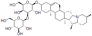 CAS#: 61877-94-9， beta-Solanine
