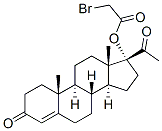 CAS#: 61886-11-1， 17-(Bromoacetoxy)Progesterone
