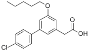 CAS#: 61888-64-0， 4'-Chloro-5-Pentoxy-3-Biphenylacetic Acid