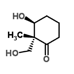 CAS#: 619335-75-0， (2R,3S)-3-Hydroxy-2-(hydroxymethyl)-2-methylcyclohexanone