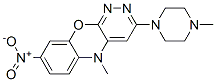 CAS#: 61939-60-4， 5-Methyl-3-(4-Methyl-1-Piperazinyl)-8-Nitro-5H-Pyridazino[3,4-b][1,4]Benzoxazine