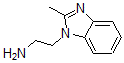 structure of CAS# 61981-79-1, 2-Methyl-1H-Benzimidazole-1-Ethanamine;2-(2-Methylbenzimidazol-1-Yl)Ethylammonium;2-(2-Methyl-1-Benzimidazolyl)Ethylammonium;Zinc03888453